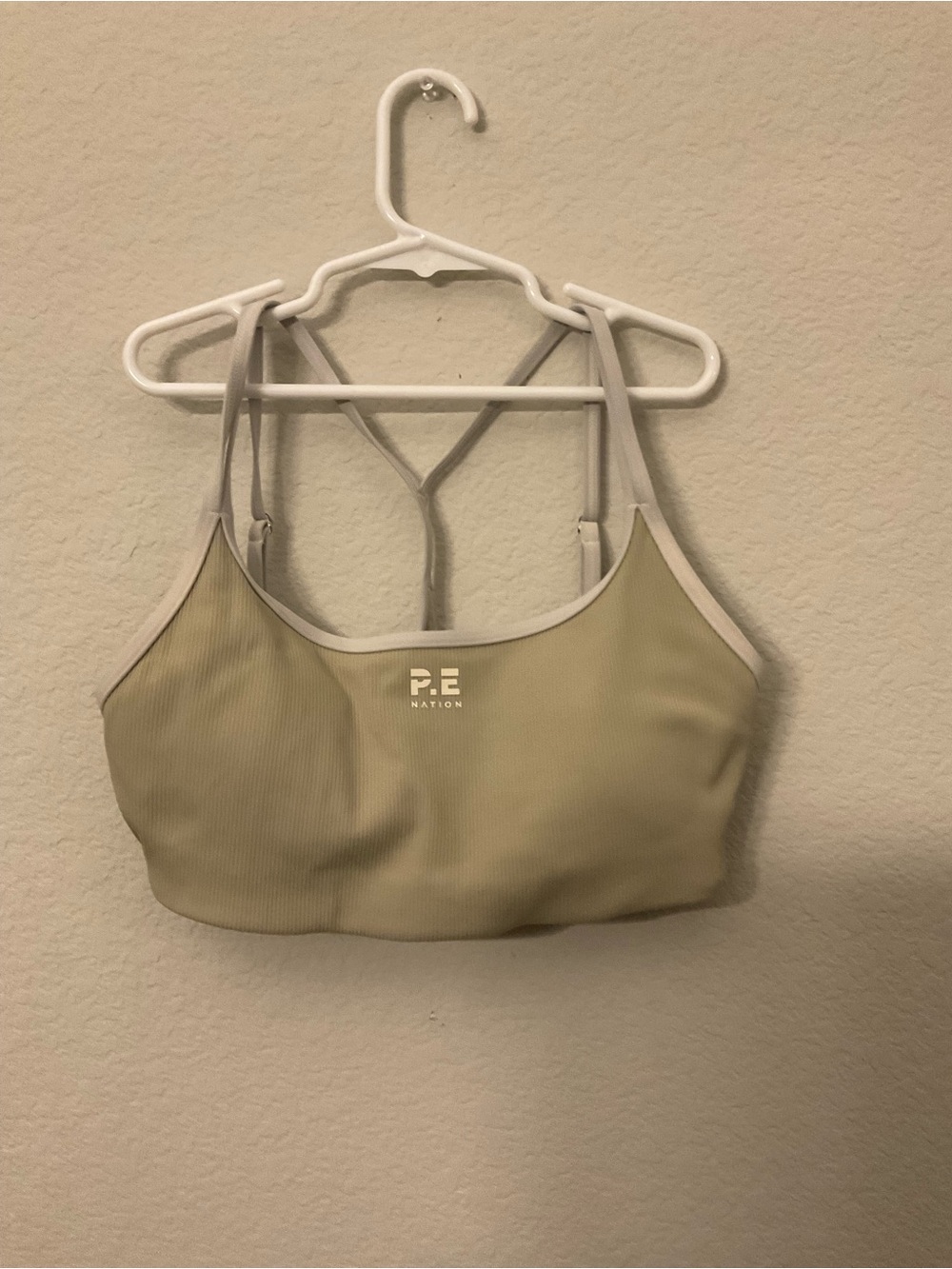 P.E Nation Sage Ribbed Strappy Sports Bra